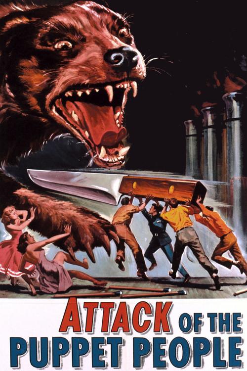 Attack of the Puppet People 1958 official movie poster