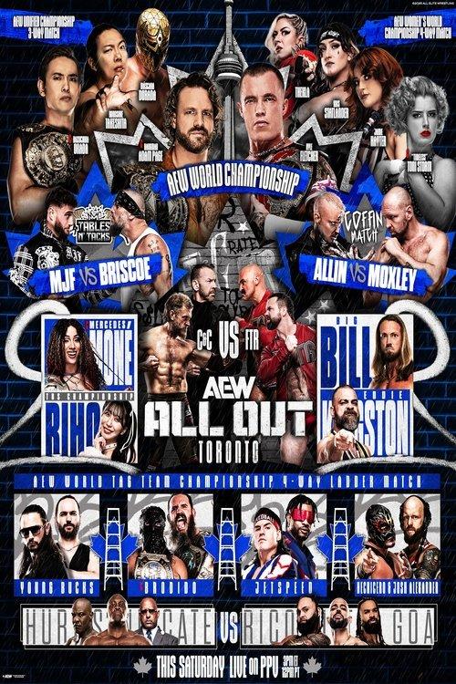 AEW All Out 2025 2025 official movie poster