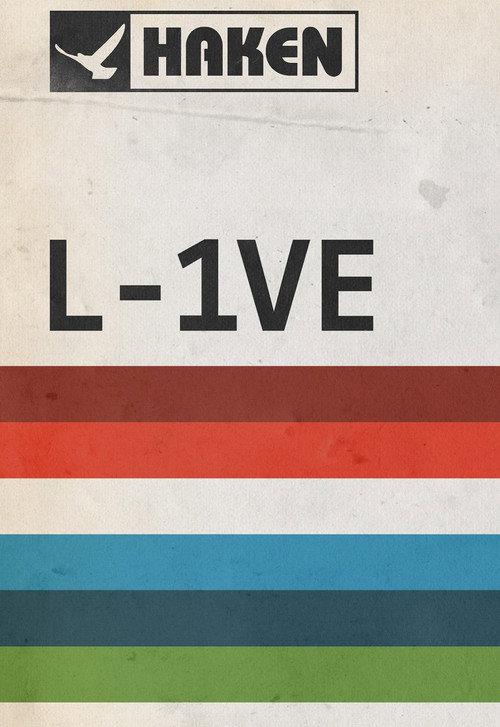Haken - L-1VE 2018 official movie poster