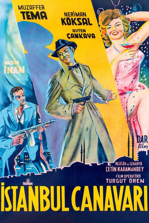 İstanbul Canavarı 1953 official movie poster