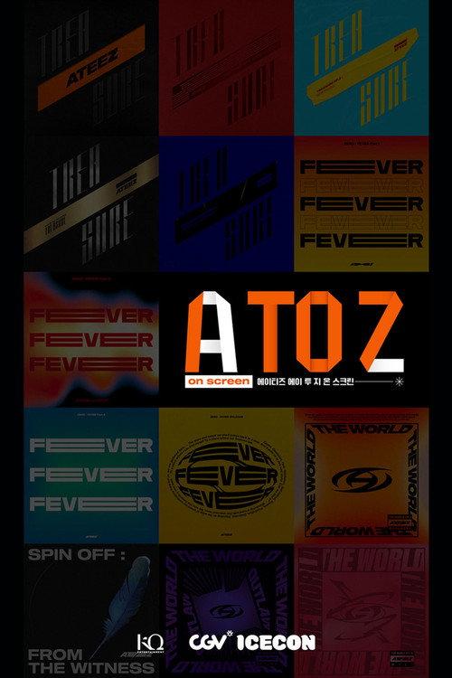 ATEEZ [A TO Z on screen] 2025 official movie poster