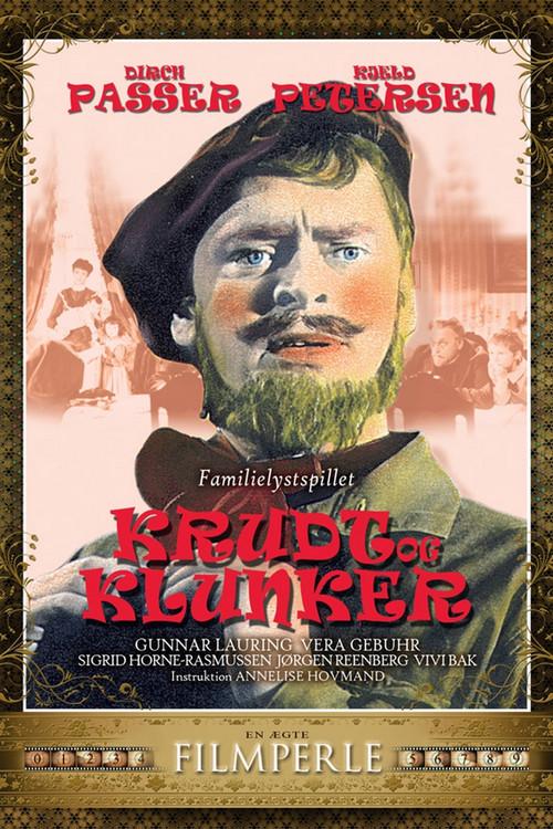Krudt og klunker 1958 official movie poster