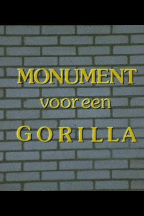 Monument for a Gorilla 1987 official movie poster