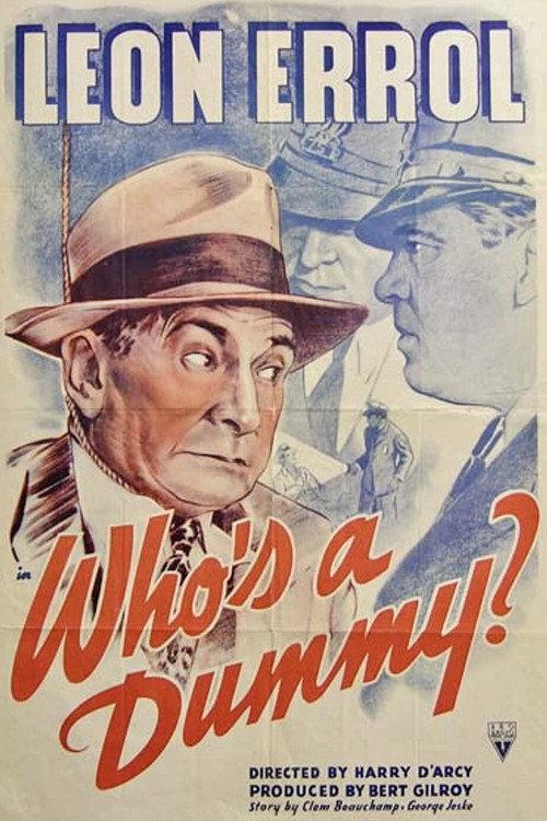 Who's a Dummy? 1941 official movie poster