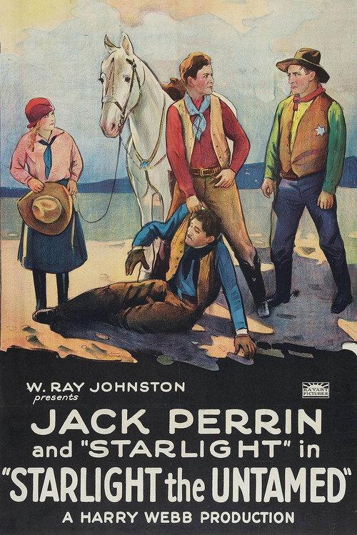 Starlight, the Untamed 1925 official movie poster