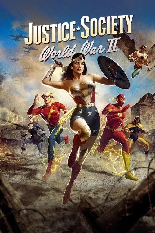 Justice Society: World War II 2021 official movie poster