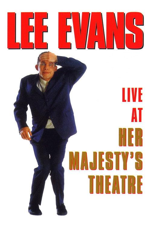 Lee Evans: Live At Her Majesty's Theatre 1994 official movie poster