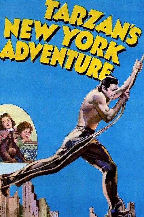 Tarzan's New York Adventure 1942 official movie poster