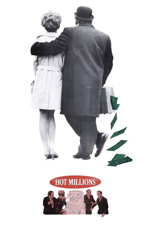 Hot Millions 1968 official movie poster