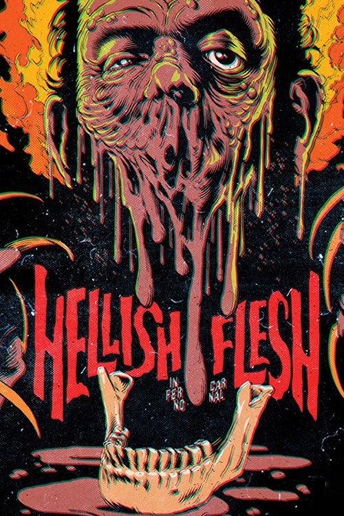 Hellish Flesh 1977 official movie poster