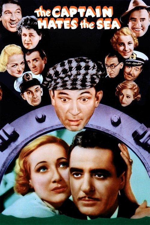 The Captain Hates the Sea 1934 official movie poster