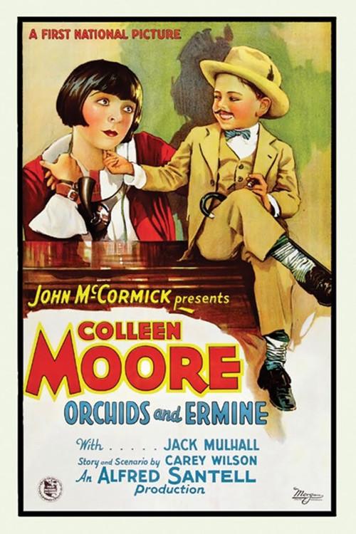Orchids and Ermine 1927 official movie poster