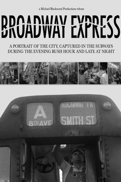 Broadway Express 1961 official movie poster