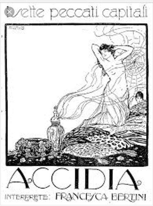L'accidia 1919 official movie poster