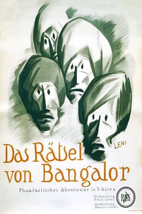 The Mystery of Bangalore 1918 official movie poster