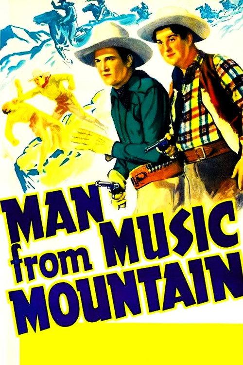 Man from Music Mountain 1938 official movie poster
