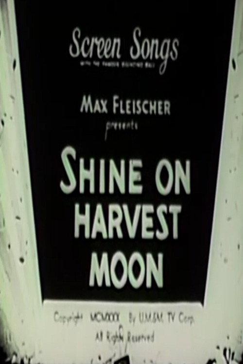 Shine on Harvest Moon 1932 official movie poster