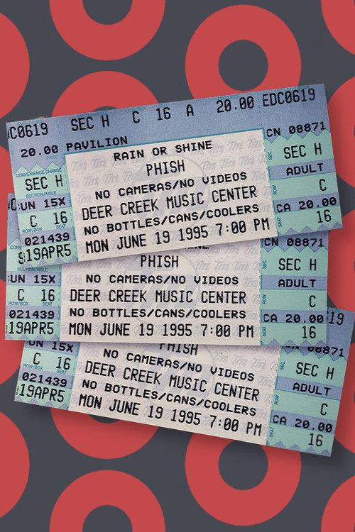 Phish -1995-06-19 - Deer Creek Music Center, Noblesville, IN 2021 official movie poster
