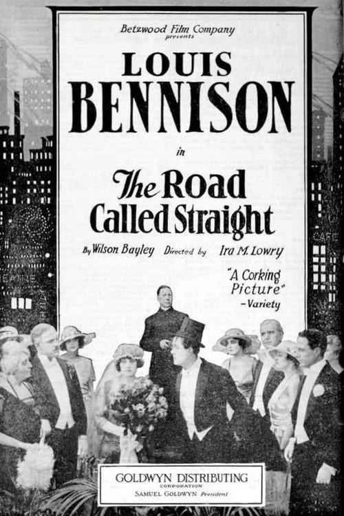 The Road Called Straight 1919 official movie poster