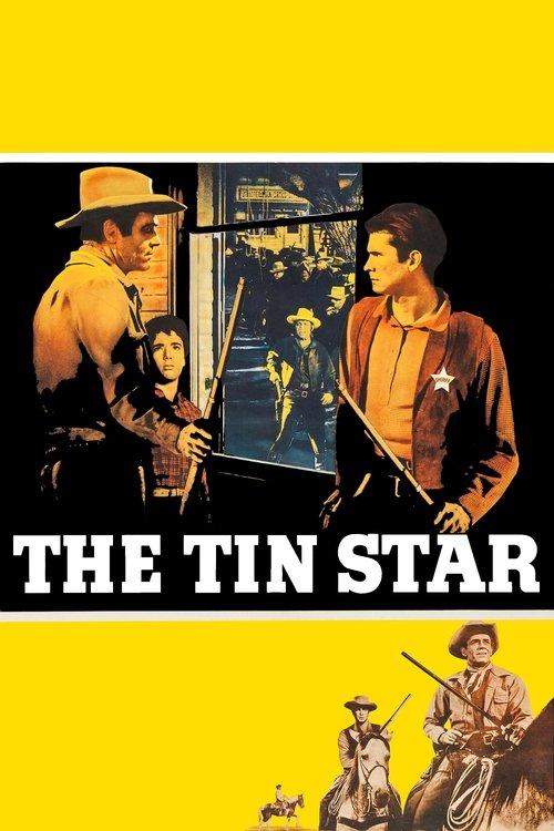 The Tin Star 1957 official movie poster