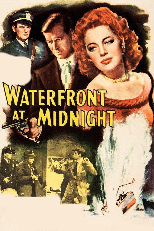 Waterfront at Midnight 1948 official movie poster