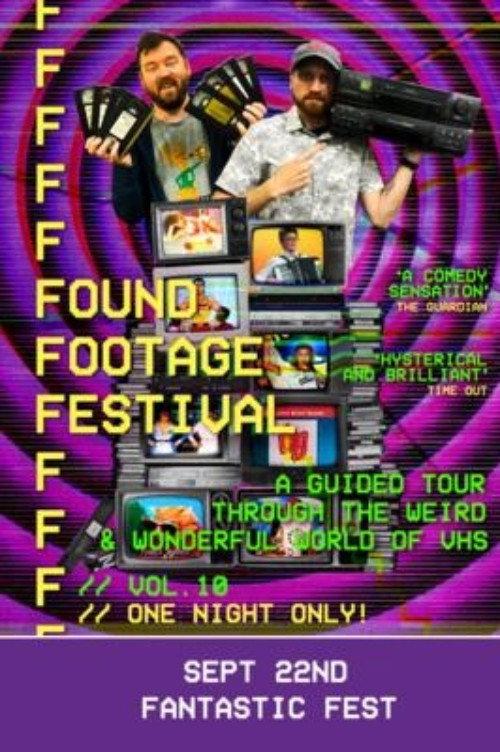 Found Footage Festival Vol. 10 2023 official movie poster