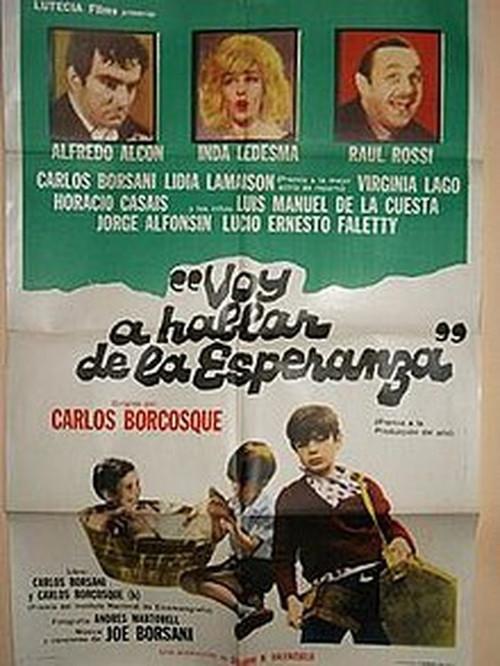 Voy a hablar de la esperanza 1966 official movie poster