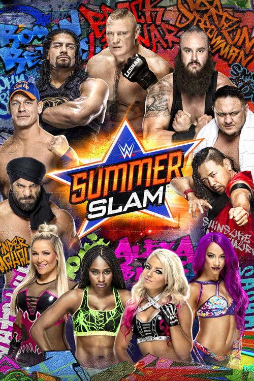 WWE SummerSlam 2017 2017 official movie poster