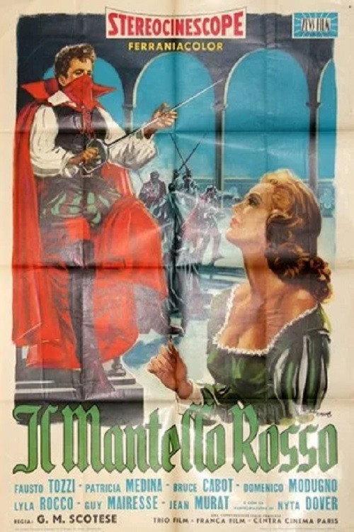 The Red Cloak 1955 official movie poster
