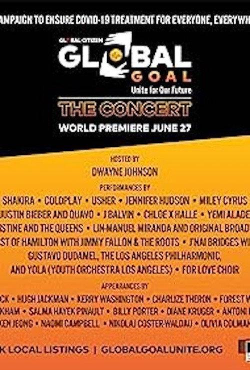 Global Goal: Unite for Our Future | The Concert 2020 official movie poster