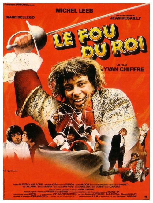 Le fou du roi 1984 official movie poster