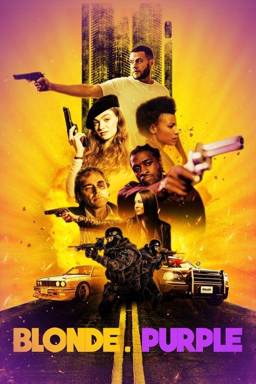 Blonde. Purple 2021 official movie poster