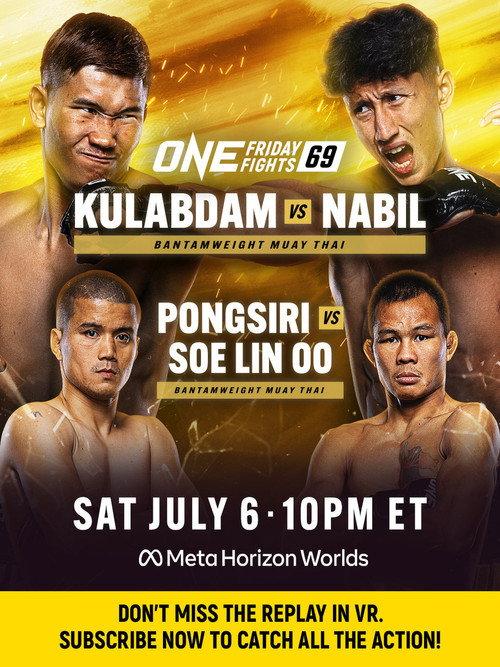 ONE Friday Fights 69: Kulabdam vs. Anane 2024 official movie poster