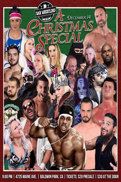 Bar Wrestling 7: A Christmas Special 2017 official movie poster
