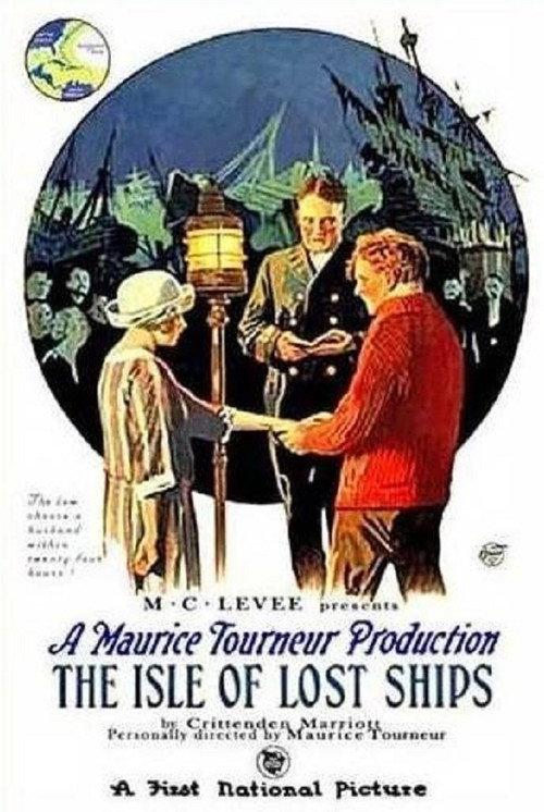 The Isle of Lost Ships 1923 official movie poster