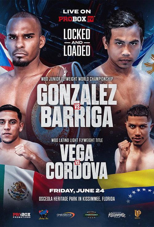 Jonathan Gonzalez vs. Mark Anthony Barriga 2022 official movie poster