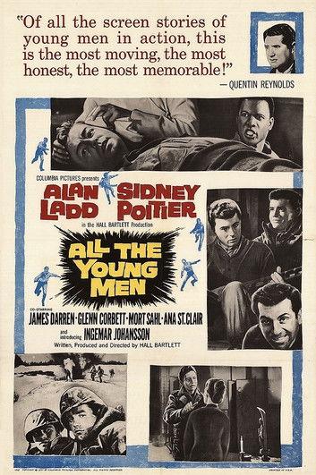 All the Young Men 1960 official movie poster