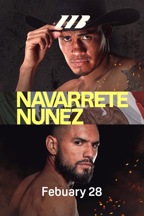 Emanuel Navarrete vs. Eduardo Nunez 2026 official movie poster