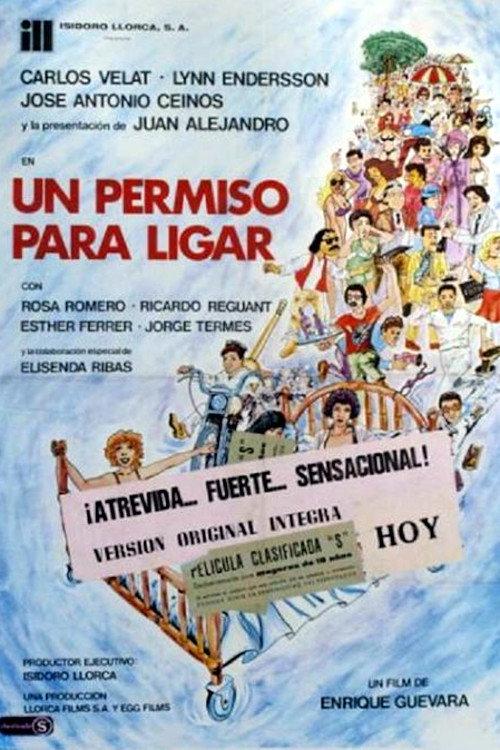 Un permiso para ligar 1980 official movie poster