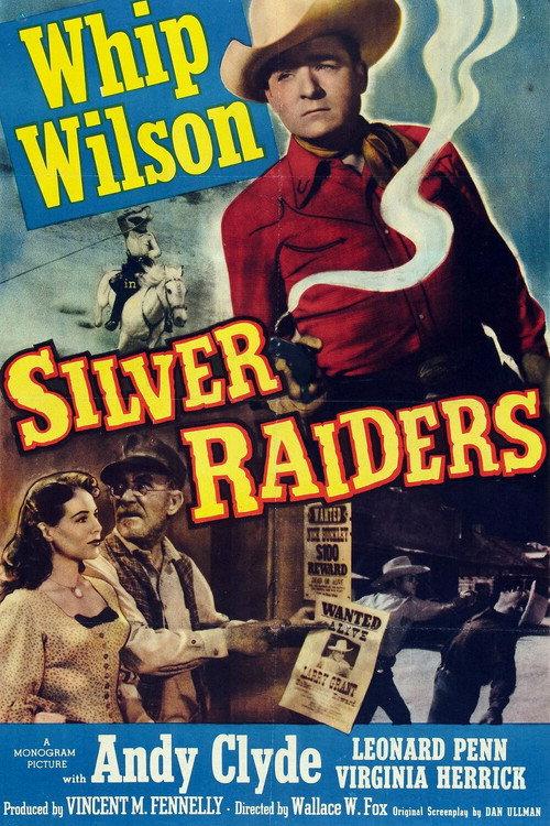 Silver Raiders 1950 official movie poster