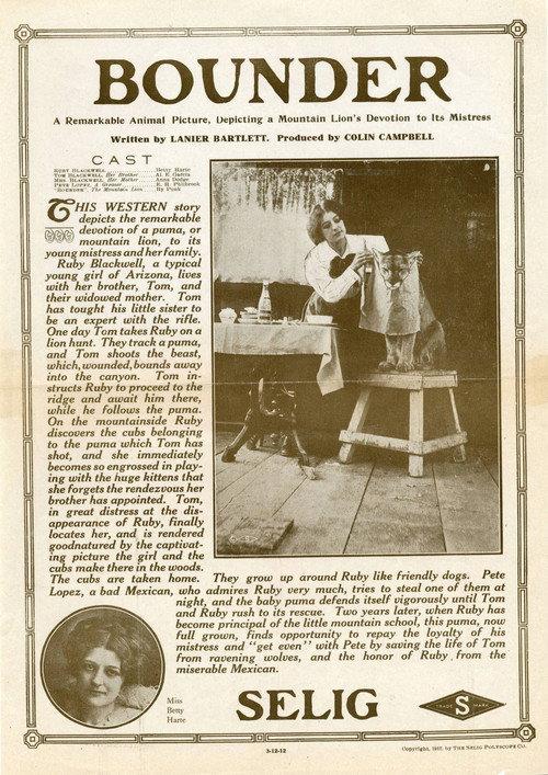 Bounder 1912 official movie poster