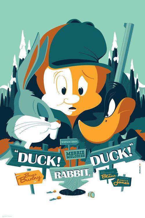 Duck! Rabbit, Duck! 1953 official movie poster