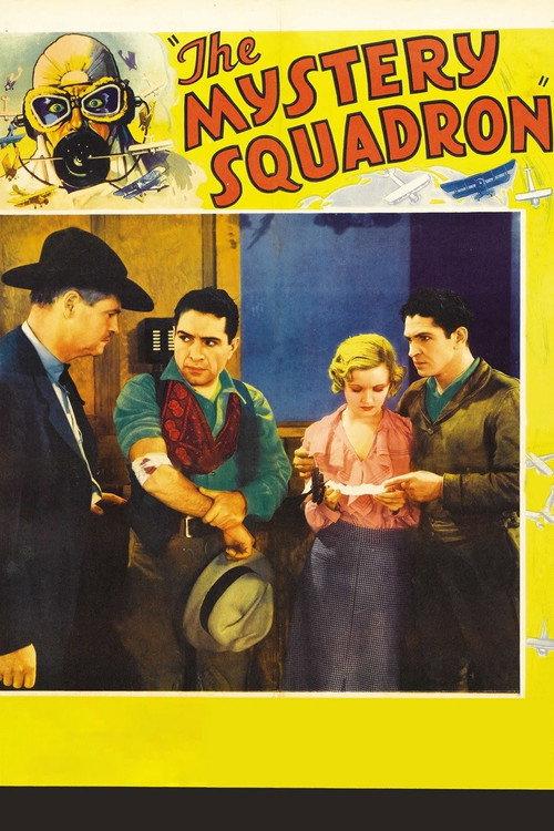 The Mystery Squadron 1933 official movie poster