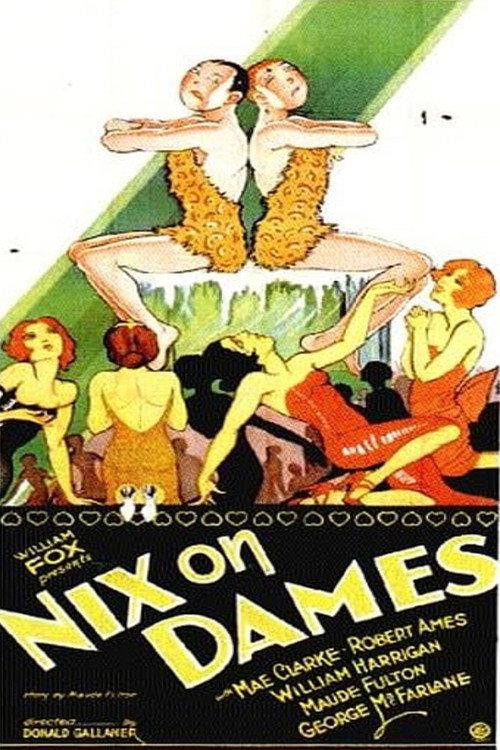 Nix on Dames 1929 official movie poster