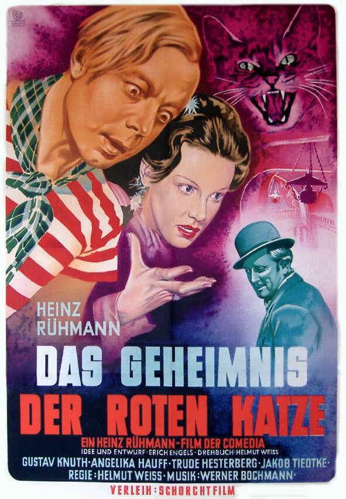 Das Geheimnis der roten Katze 1949 official movie poster