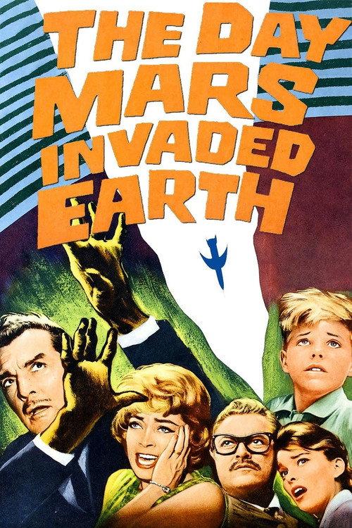 The Day Mars Invaded Earth 1963 official movie poster