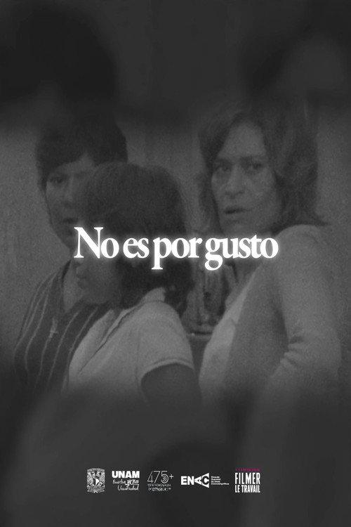 No es por gusto 1981 official movie poster