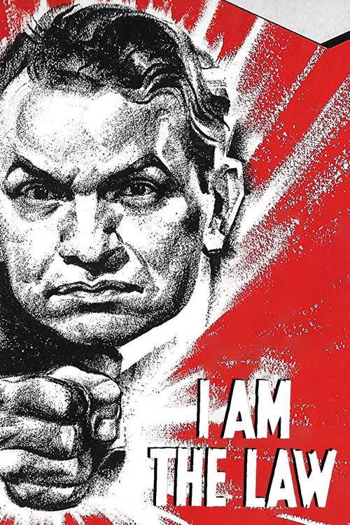 I Am the Law 1938 official movie poster