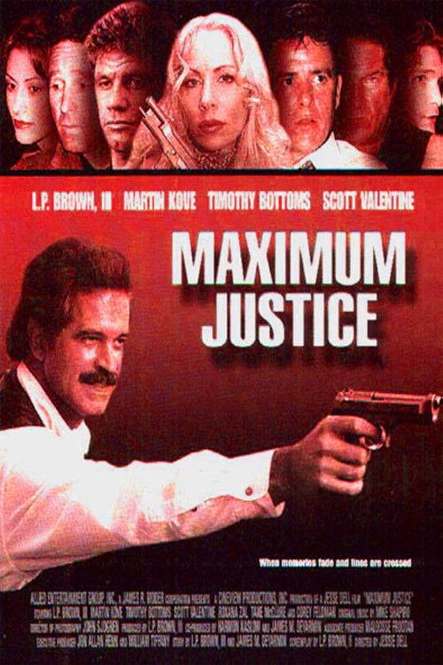 Maximum Justice 1998 official movie poster