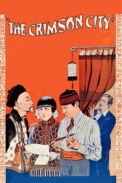 The Crimson City 1928 official movie poster